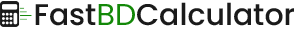 FastBDCalculator logo – online calculator tools for Bangladesh